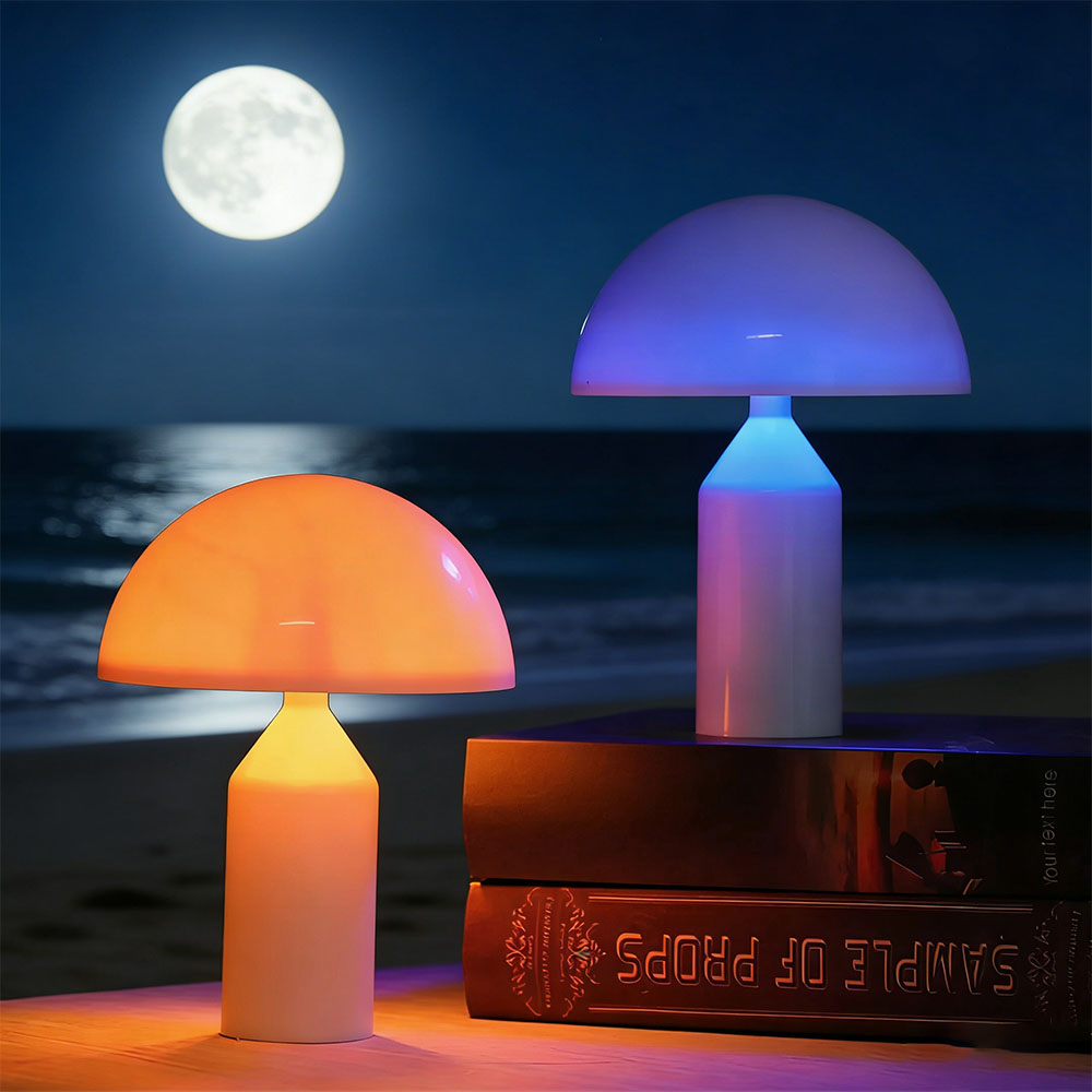 Mushroom Table Lamp - Mushroom Shaped Touch Controlled Color Changing