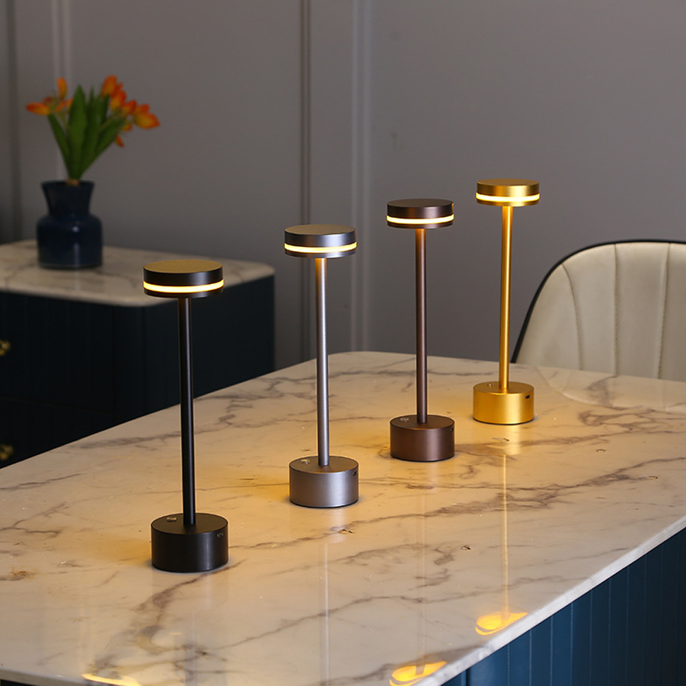 Mushroom Table Lamp - LED Mushroom Bud Table Lamp Rechargeable