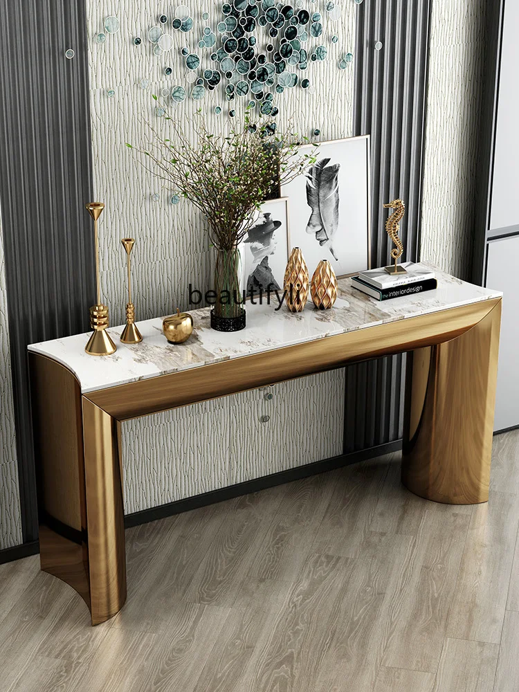 Decor Lighting Cy - Cy Light Luxury Hallway Modern Stainless