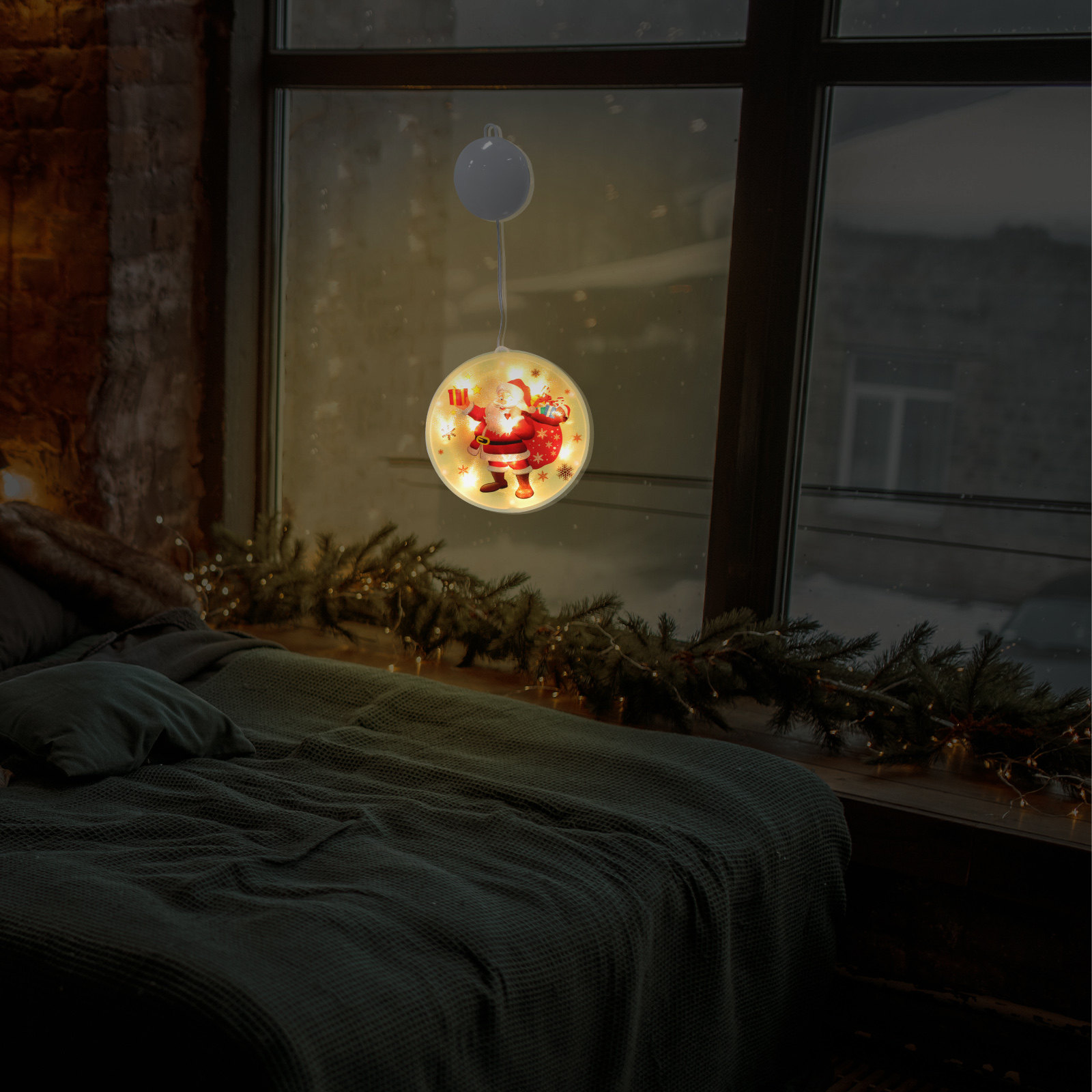 Elements Lighting Decor - 1Pcs Christmas Light Pendant Decorative Hanging
