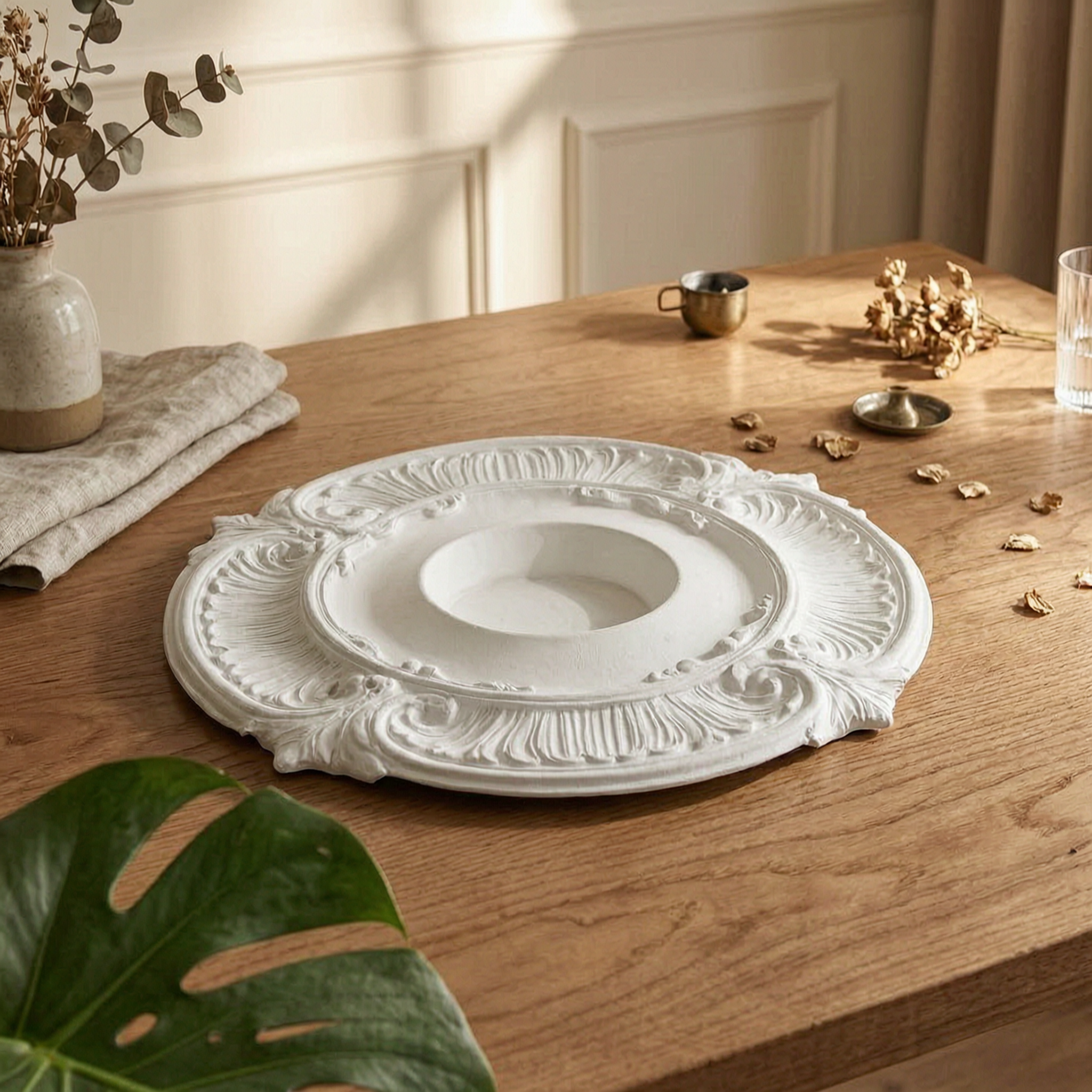Round PU Ceiling Medallion Scr – Lighting Decoration Bewertung und Preis