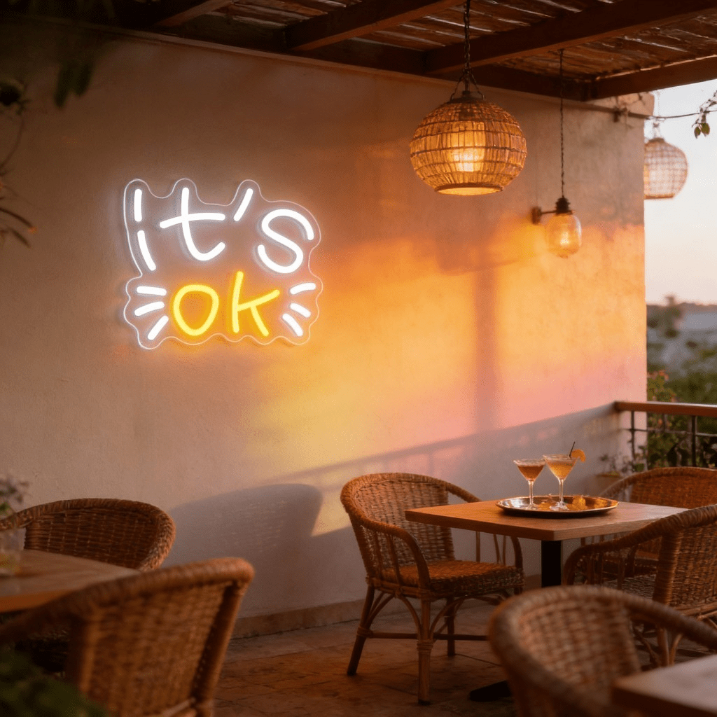 It's OK Neon Sign LED Night Li – Ok Lighting Decor Bewertung und Preis