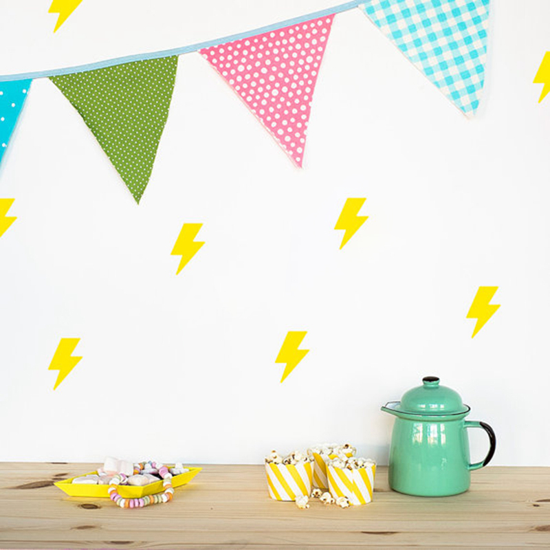Tiny lightnings pattern wall d – Lighting Mcqueen Decor Bewertung und Preis