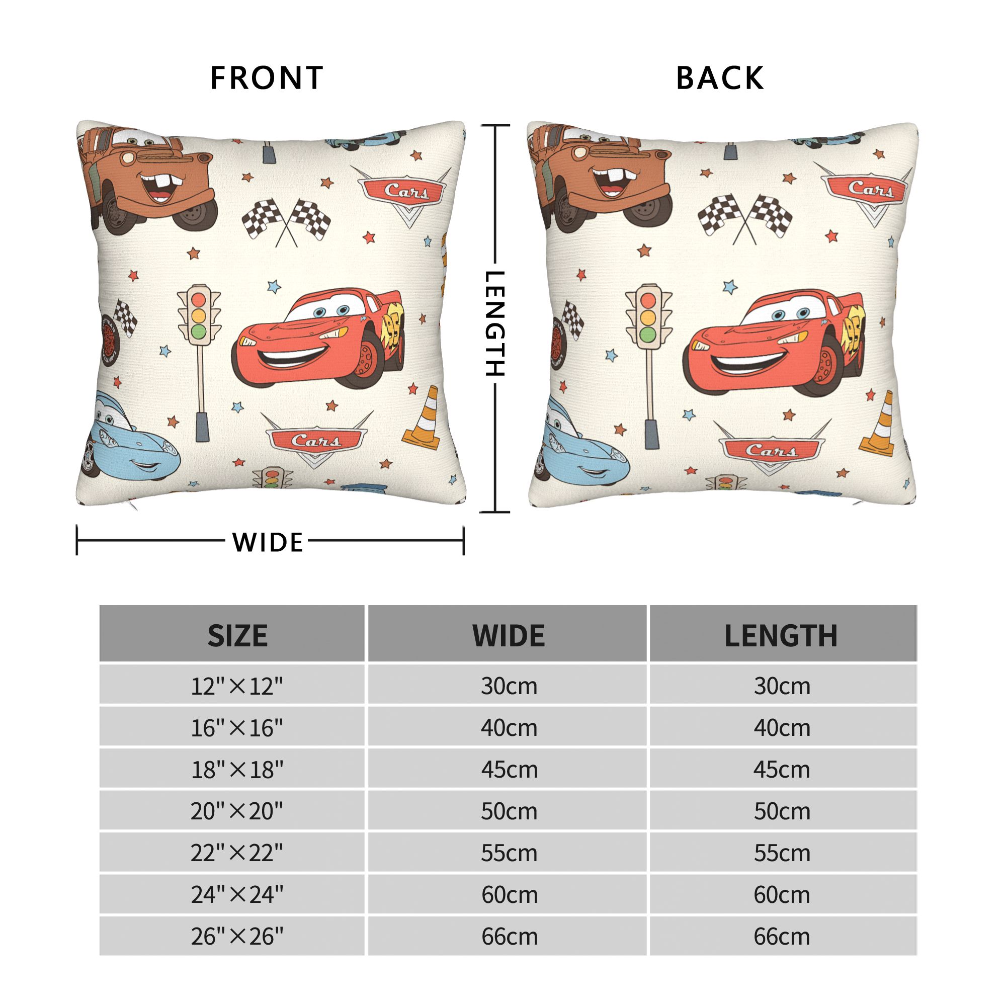 Pillow Cover Cars L-Lightning  – Lighting Mcqueen Decor Bewertung und Preis
