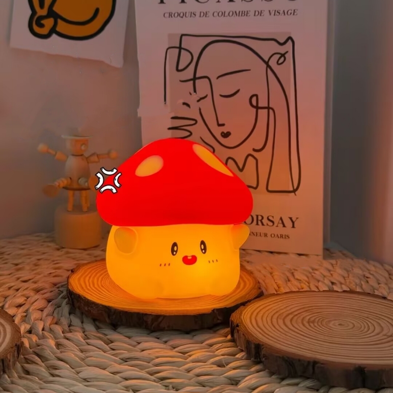Red mushroom LED ambient night – Mushroom Table Lamp Bewertung und Preis