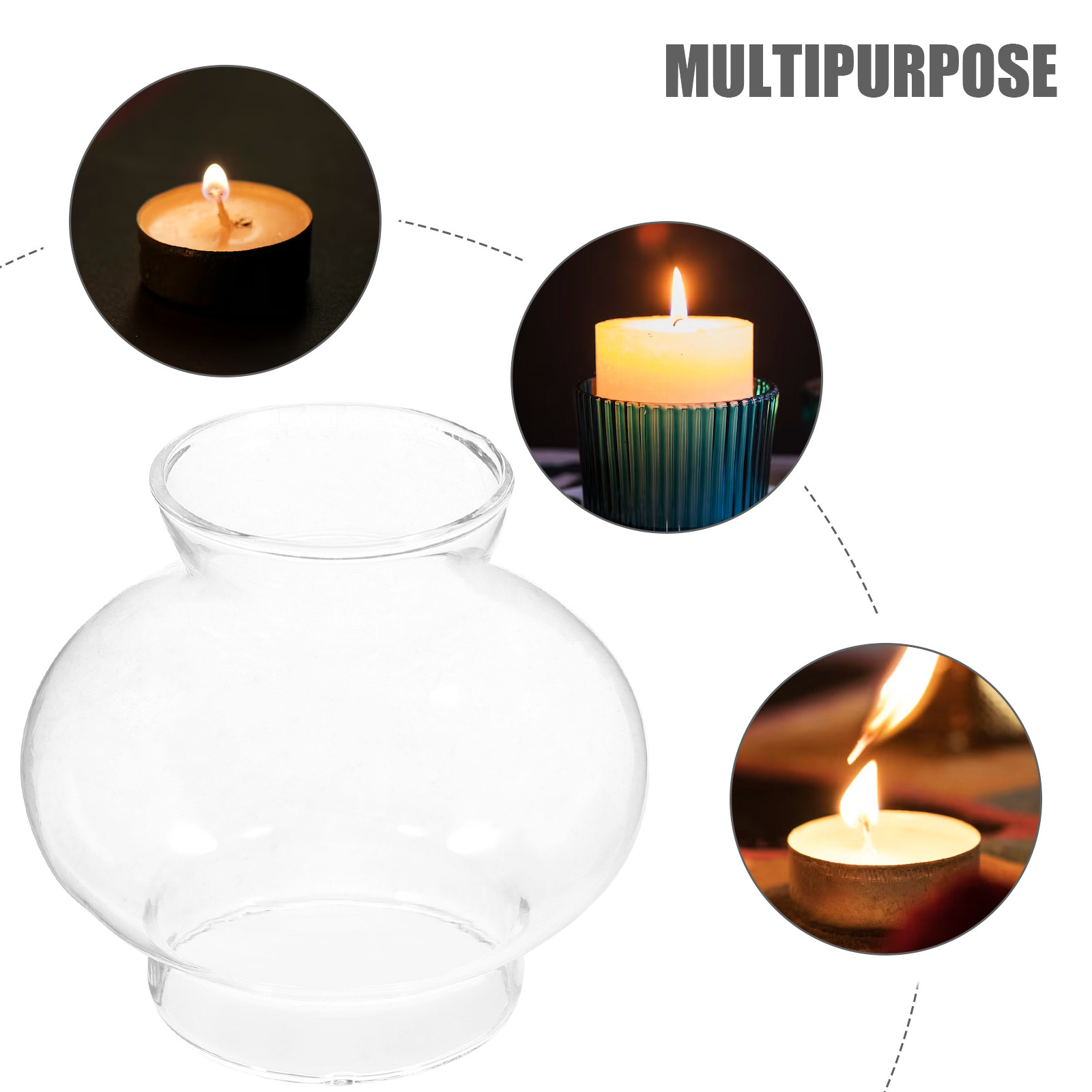 Retro Clear Glass Lampshade fo – Lighting Decor For Living Room Bewertung und Preis