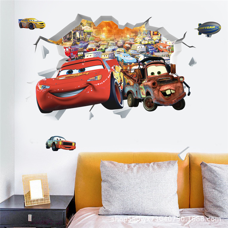 3D Cartoon Car Lighting McQuee – Lighting Mcqueen Decor Bewertung und Preis