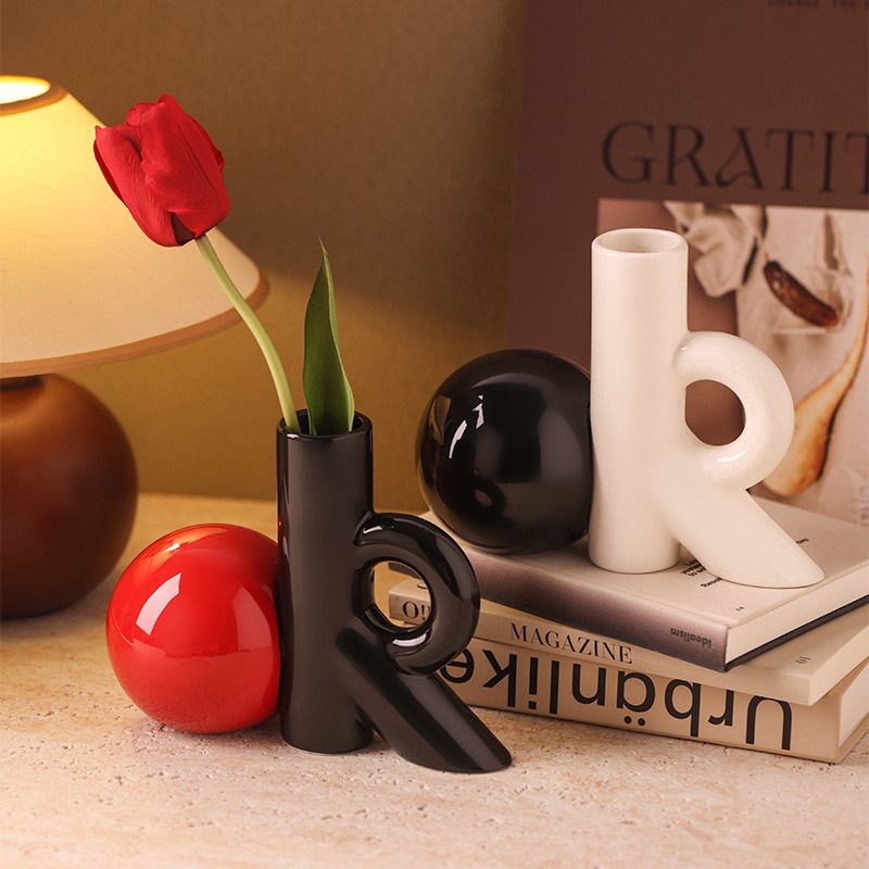 4Colors OK-Shaped Ceramic Vase – Ok Lighting Decor Bewertung und Preis