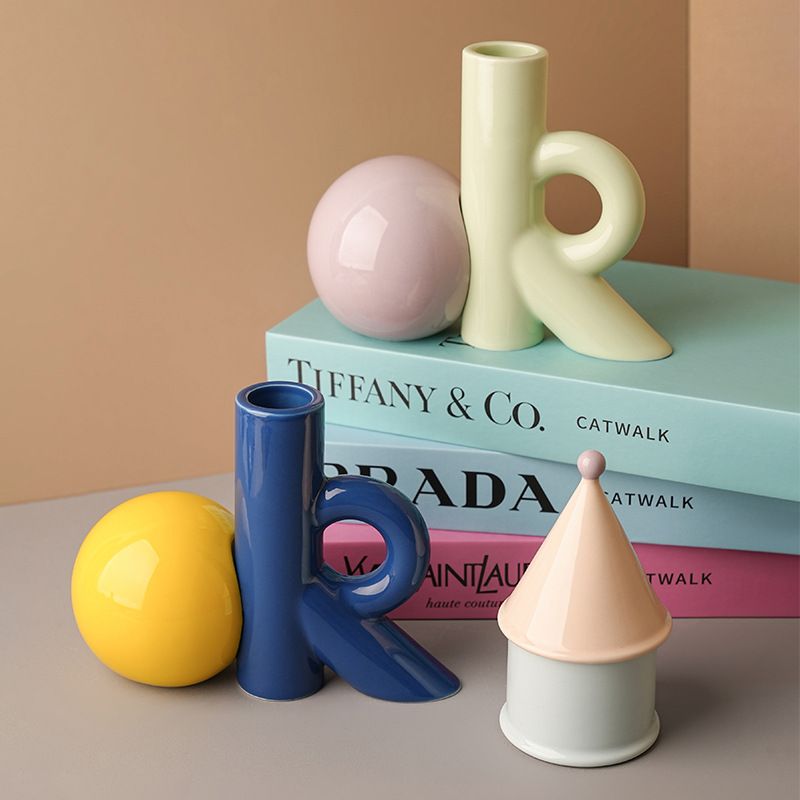 4Colors OK-Shaped Ceramic Vase – Ok Lighting Decor Bewertung und Preis