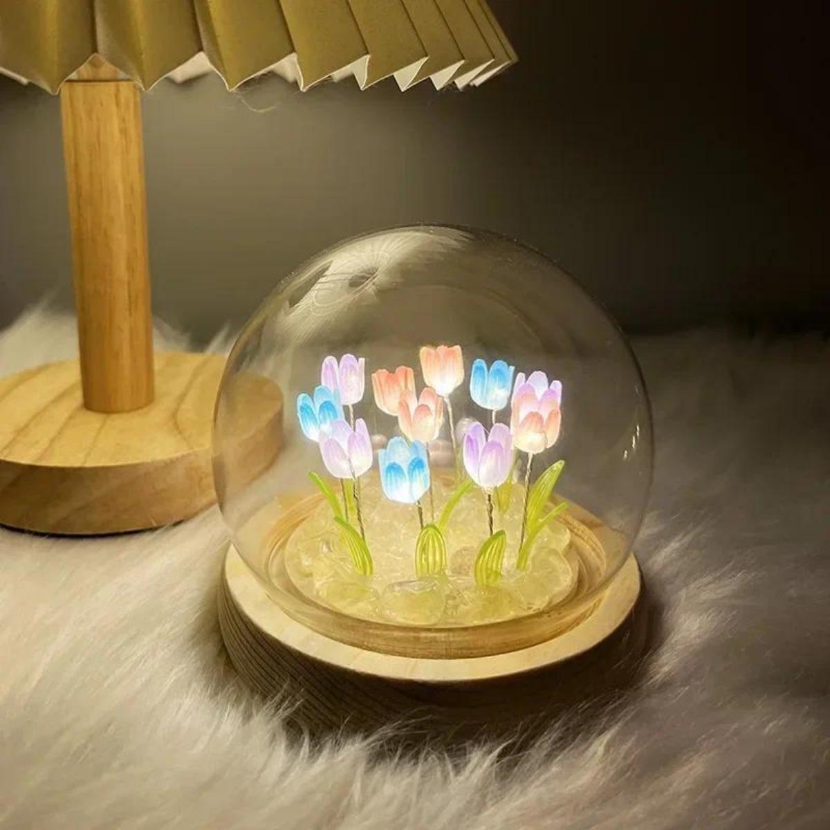 1 PC Handmade Tulip Night Ligh – Bedroom Lighting Decor Ideas Bewertung und Preis