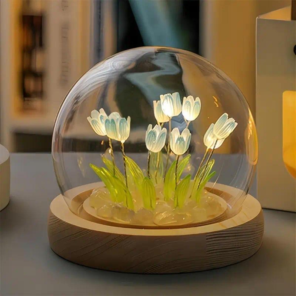 1 PC Handmade Tulip Night Ligh – Bedroom Lighting Decor Ideas Bewertung und Preis