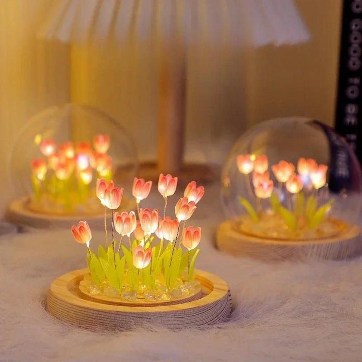 1 PC Handmade Tulip Night Ligh – Bedroom Lighting Decor Ideas Bewertung und Preis