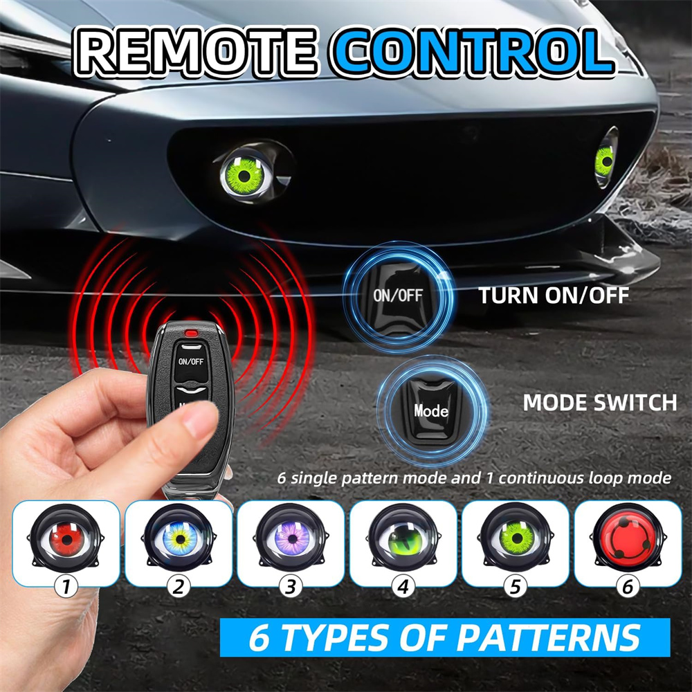  6-Mode Led Dynamic Devil Eye – Lighting Decoration Bewertung und Preis