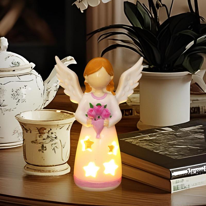 Candlestick Lamp Angel Statue  – Lighting Decor For Living Room Bewertung und Preis