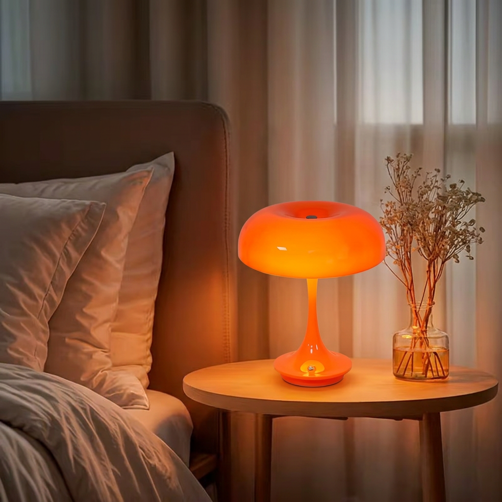 1/2PCS LED Mushroom Table Lamp – Mushroom Table Lamp Bewertung und Preis