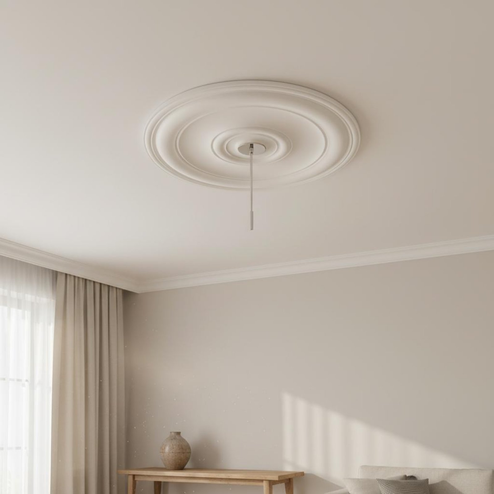 Round Ceiling Medallion Europe – Lighting Decoration Bewertung und Preis