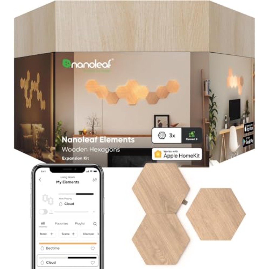 Elements Wood Look Smart Wall  – Elements Lighting Decor Bewertung und Preis