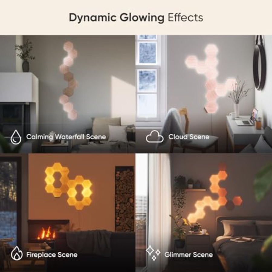 Elements Wood Look Smart Wall  – Elements Lighting Decor Bewertung und Preis