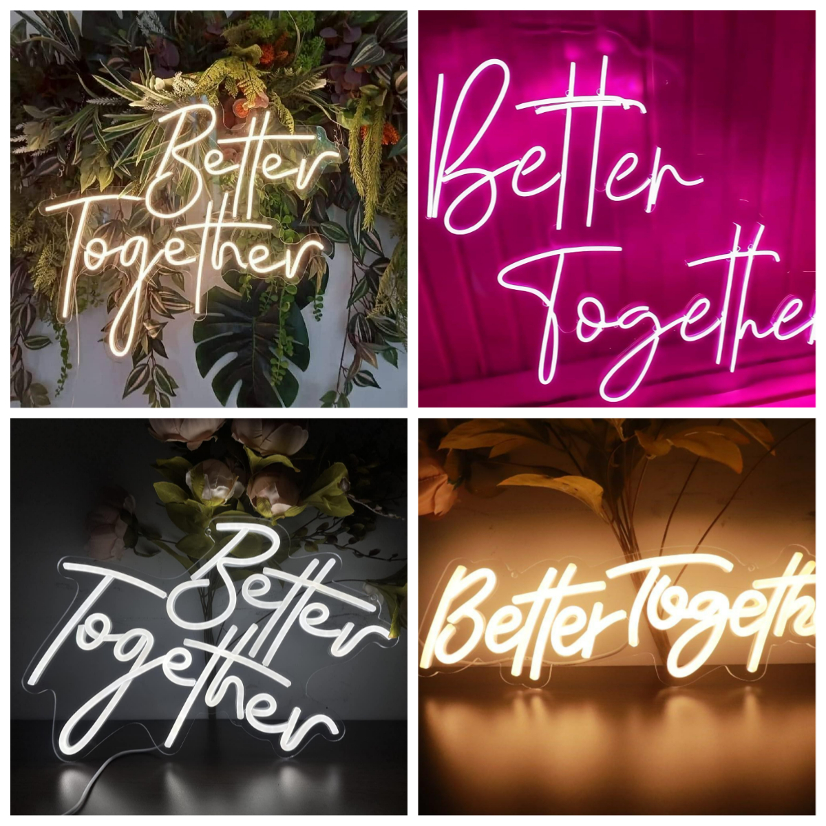 Better Together Neon Sign USB  – Lighting Decor For Living Room Bewertung und Preis
