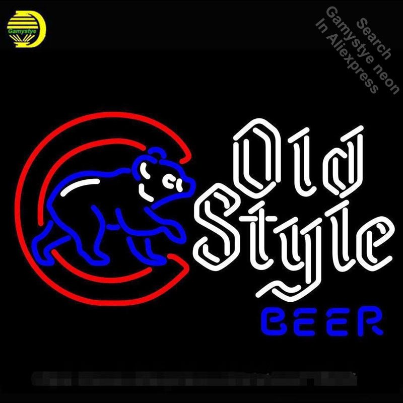 Unions Cubs O Style Neon Sign  – Union Lighting & Decor Reviews Bewertung und Preis