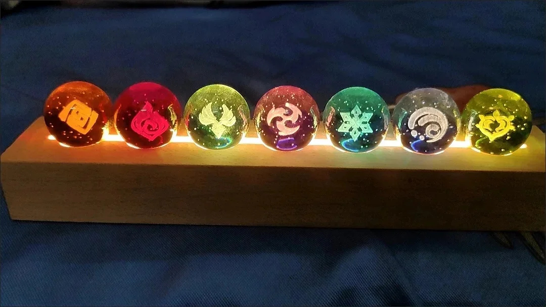 Game Genshin Impact Crystal Ba – Elements Lighting Decor Bewertung und Preis
