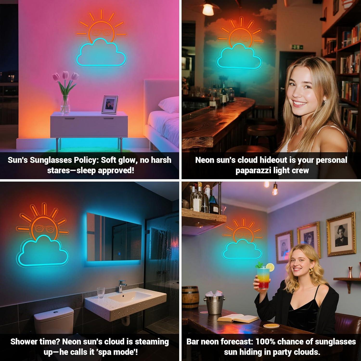 Sunrise Sunset Neon Sign USB P – Lighting Decor For Living Room Bewertung und Preis