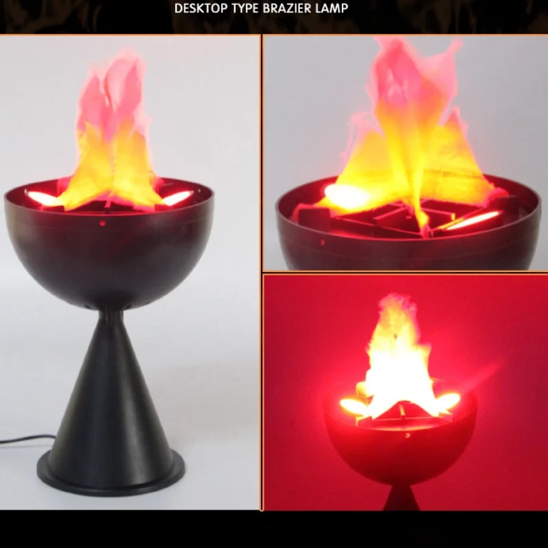 3D Fake Flame Lamp Simulation  – Lighting Decor For Living Room Bewertung und Preis