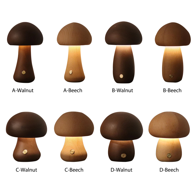 Cute Mushroom LED Night Light  – Mushroom Table Lamp Bewertung und Preis
