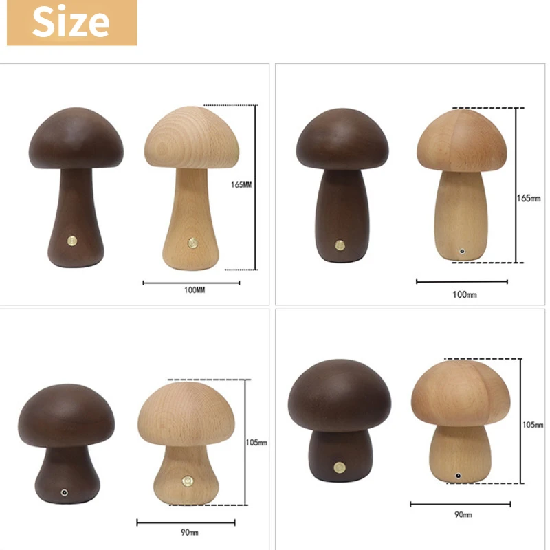Cute Mushroom LED Night Light  – Mushroom Table Lamp Bewertung und Preis