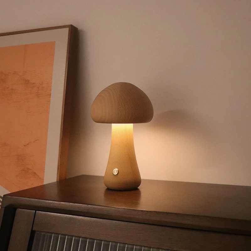 Cute Mushroom LED Night Light  – Mushroom Table Lamp Bewertung und Preis