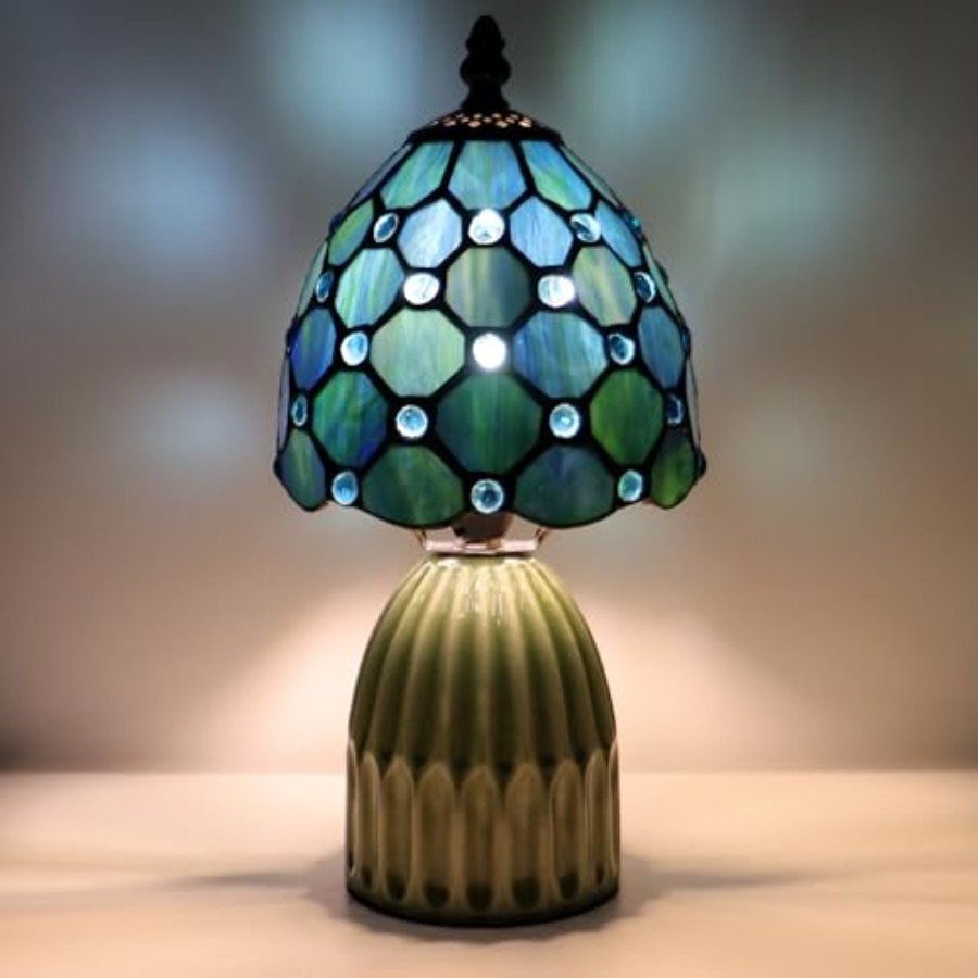 Tiffany Lamp Stained Glass Mus – Mushroom Table Lamp Bewertung und Preis