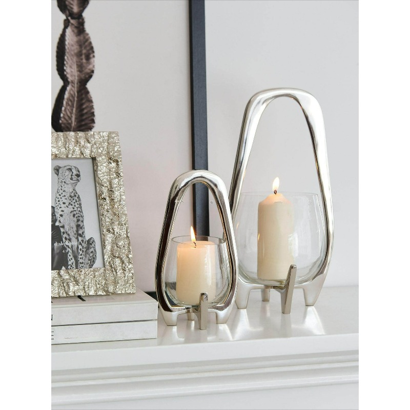 Luxury Silver Lantern Candlest – Lighting Decor For Living Room Bewertung und Preis