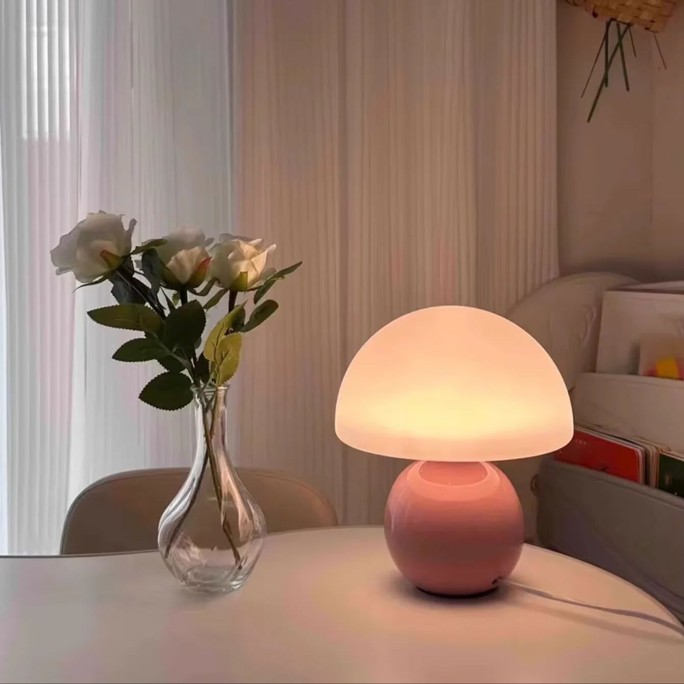 Modern minimalist mushroom tab – Mushroom Table Lamp Bewertung und Preis