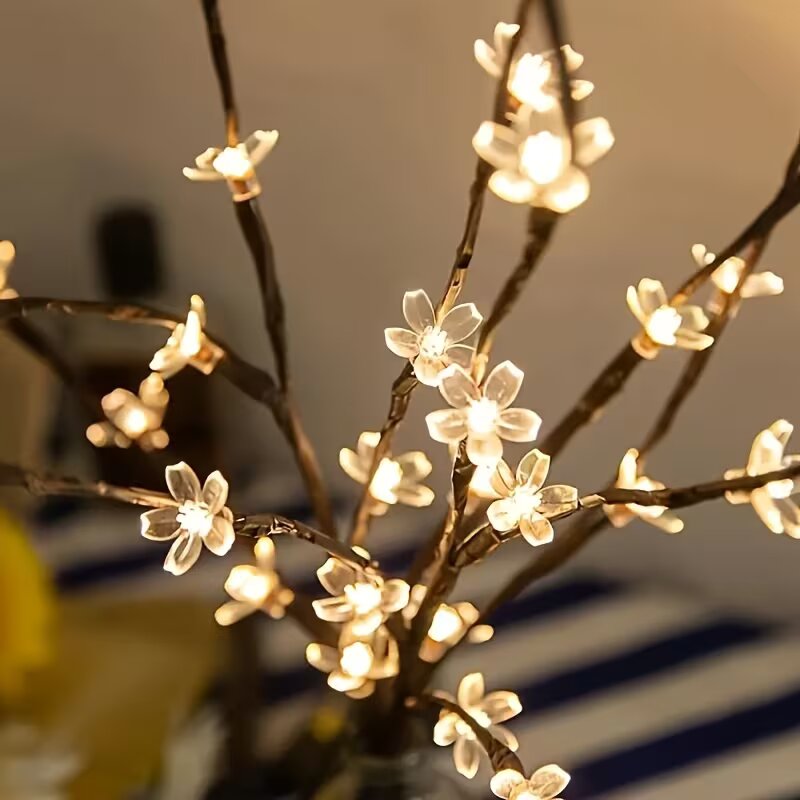 1/2PC 20LED Cherry Blossom Tre – Decor Lighting Lamps Bewertung und Preis