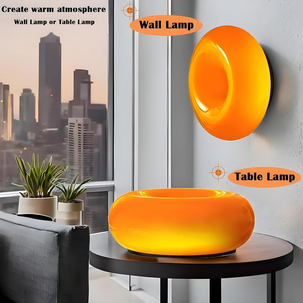 Nordic Donut Lamp Bauhaus Medi – Mushroom Table Lamp Bewertung und Preis