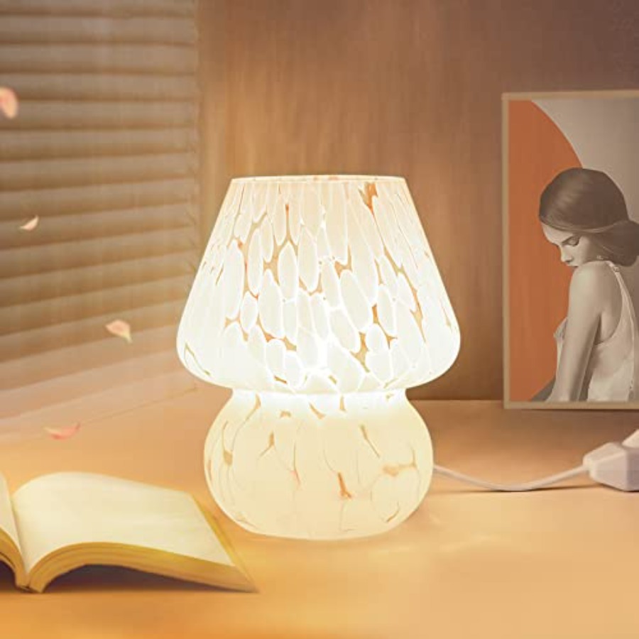 Cute Mushroom Lamp Small Bedsi – Mushroom Table Lamp Bewertung und Preis