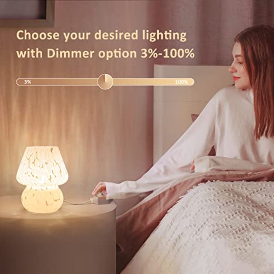 Cute Mushroom Lamp Small Bedsi – Mushroom Table Lamp Bewertung und Preis