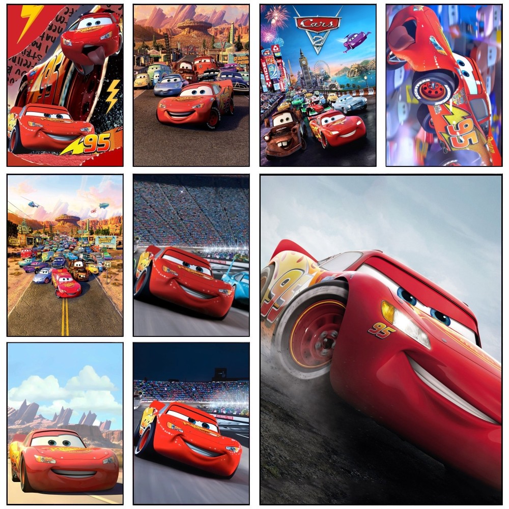1PC Lightning McQueen Poster S – Lighting Mcqueen Decor Bewertung und Preis