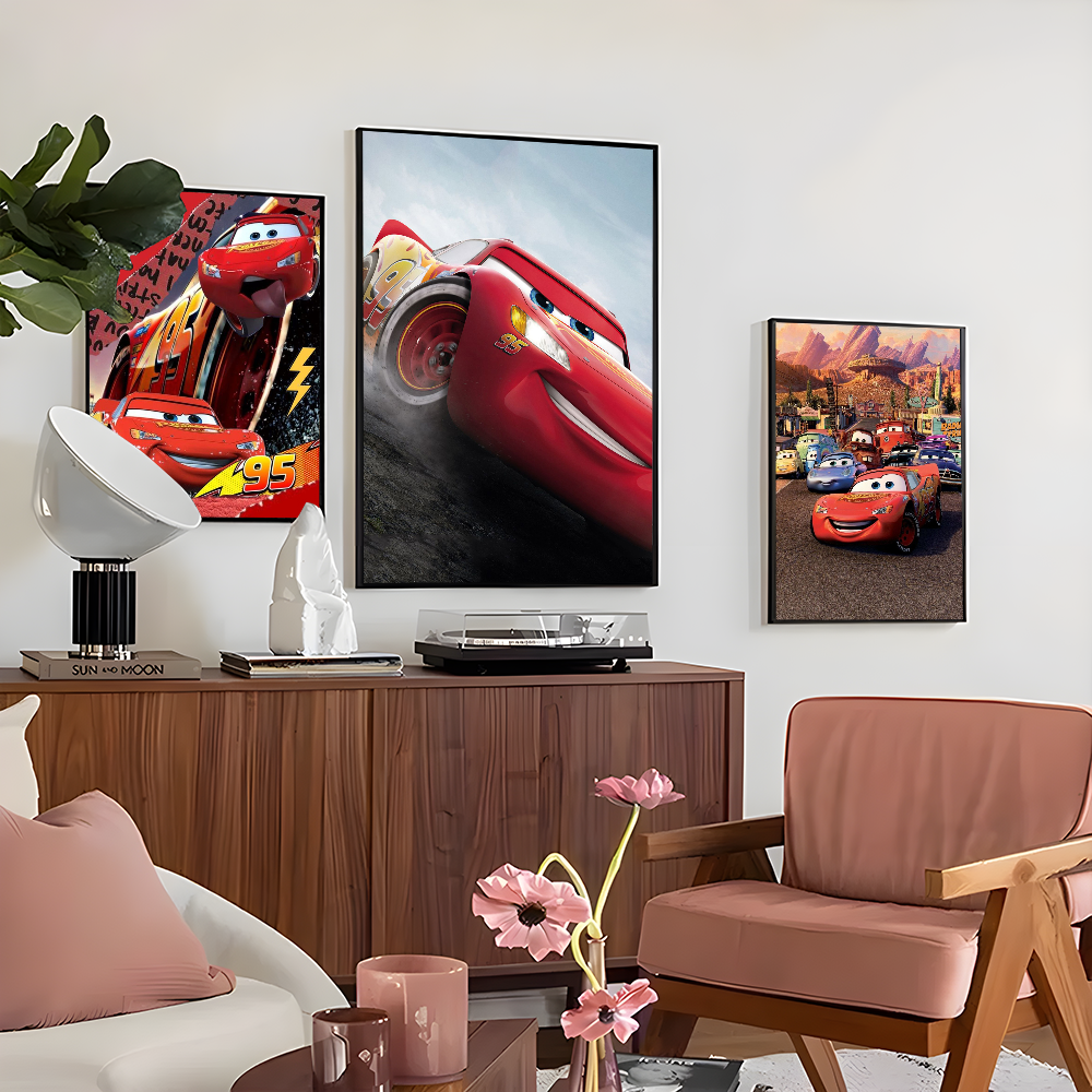 1PC Lightning McQueen Poster S – Lighting Mcqueen Decor Bewertung und Preis