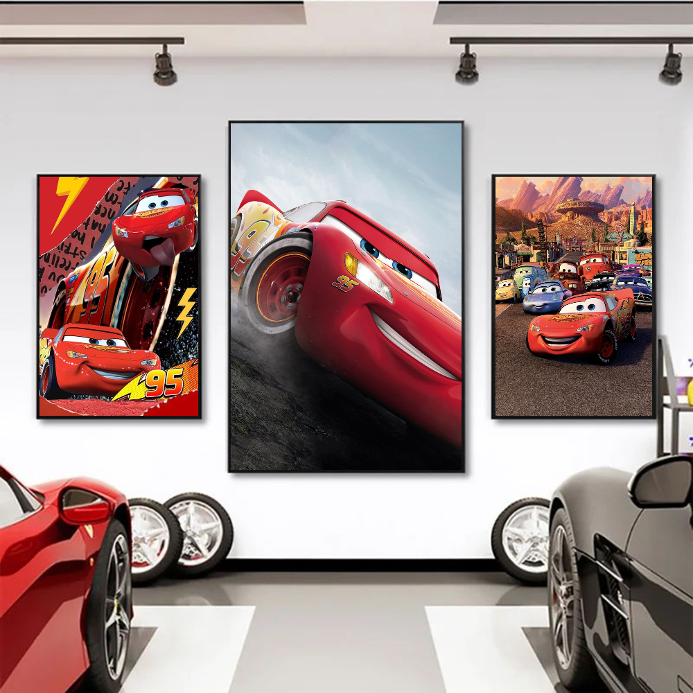 1PC Lightning McQueen Poster S – Lighting Mcqueen Decor Bewertung und Preis