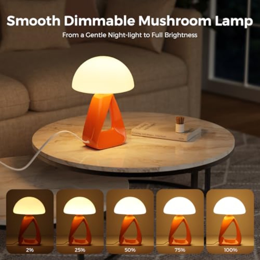 Mushroom Lamp, Small Table Lam – Mushroom Table Lamp Bewertung und Preis