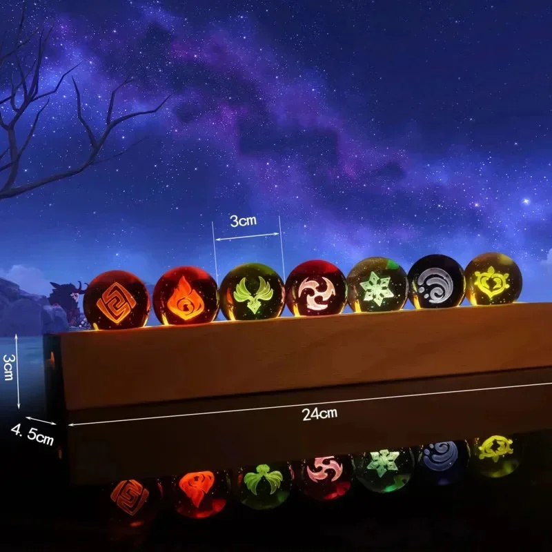 Game Genshin Impact Crystal Ba – Elements Lighting Decor Bewertung und Preis