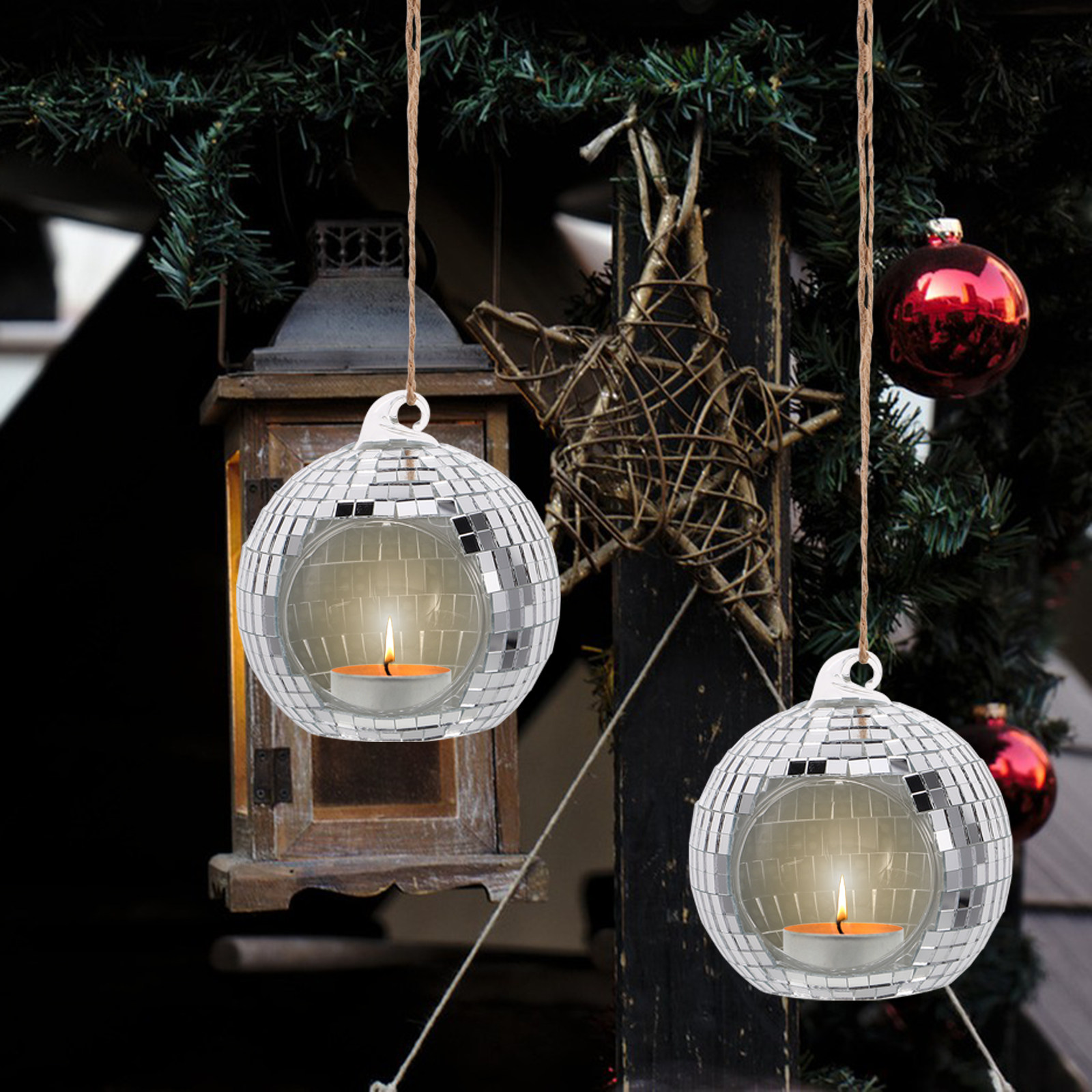 Hanging Glass Disco Ball Holde – Lighting Decor For Living Room Bewertung und Preis