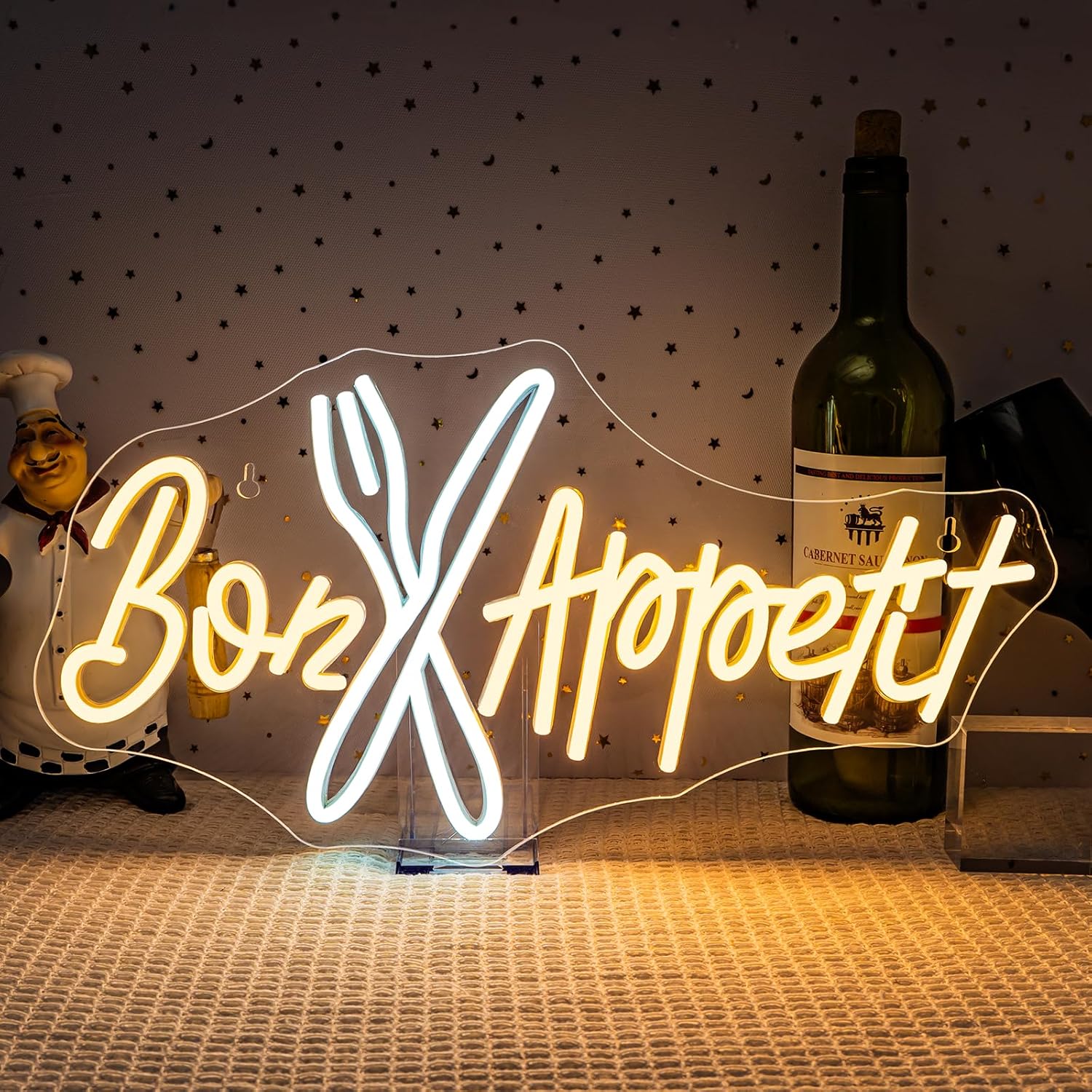 Bon Appétit Neon Sign Good App – Bedroom Lighting Decor Ideas Bewertung und Preis
