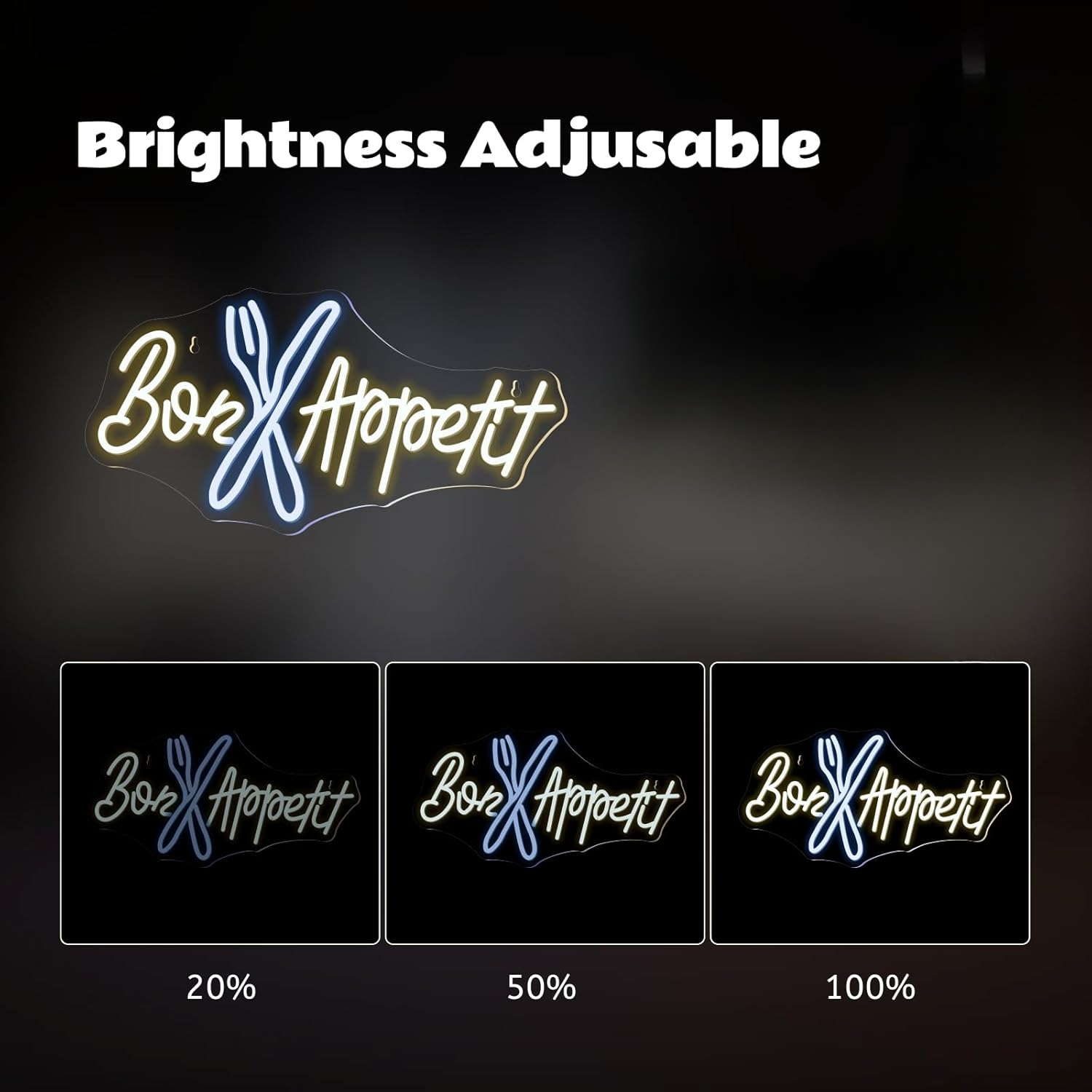 Bon Appétit Neon Sign Good App – Bedroom Lighting Decor Ideas Bewertung und Preis