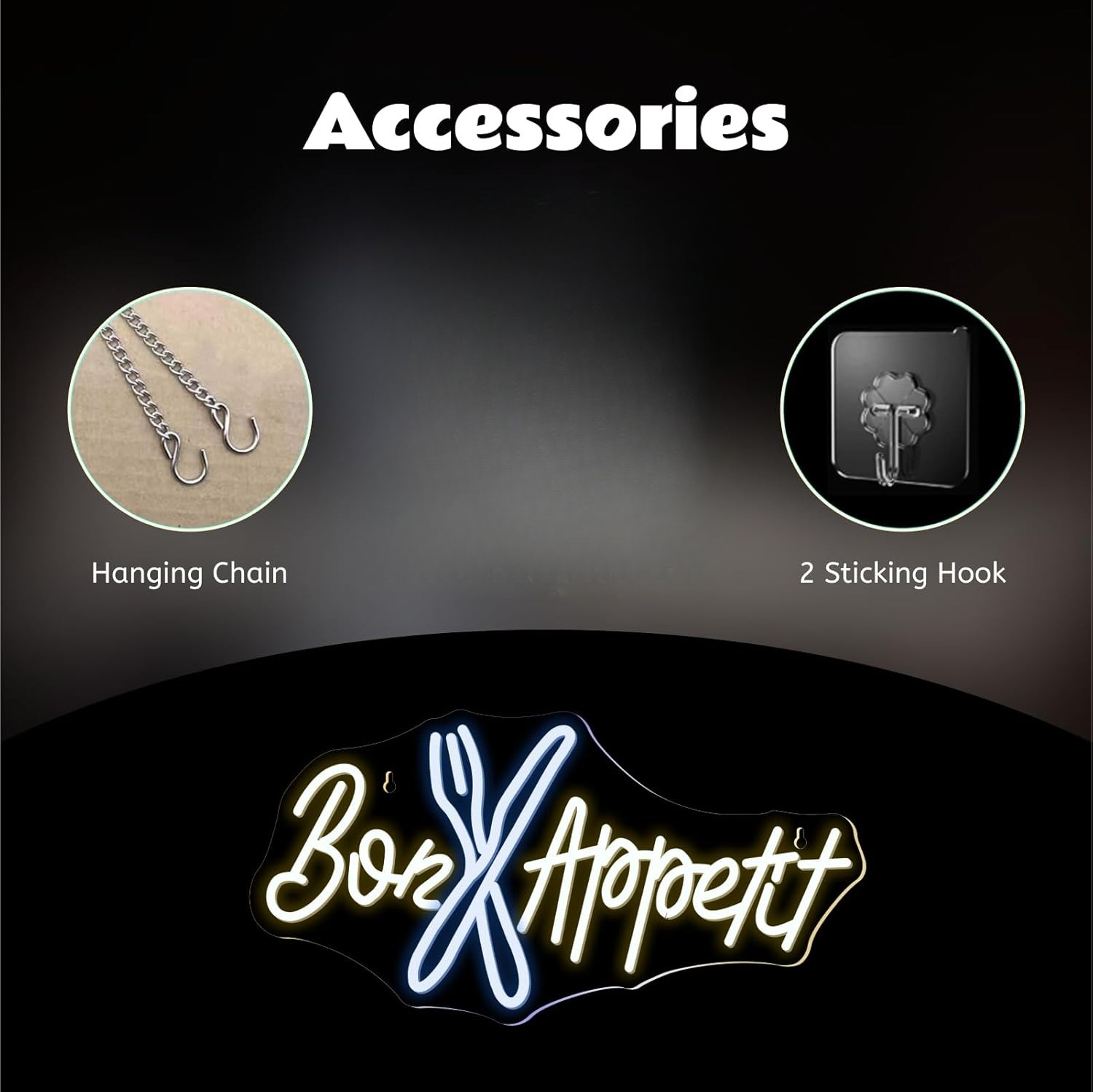 Bon Appétit Neon Sign Good App – Bedroom Lighting Decor Ideas Bewertung und Preis