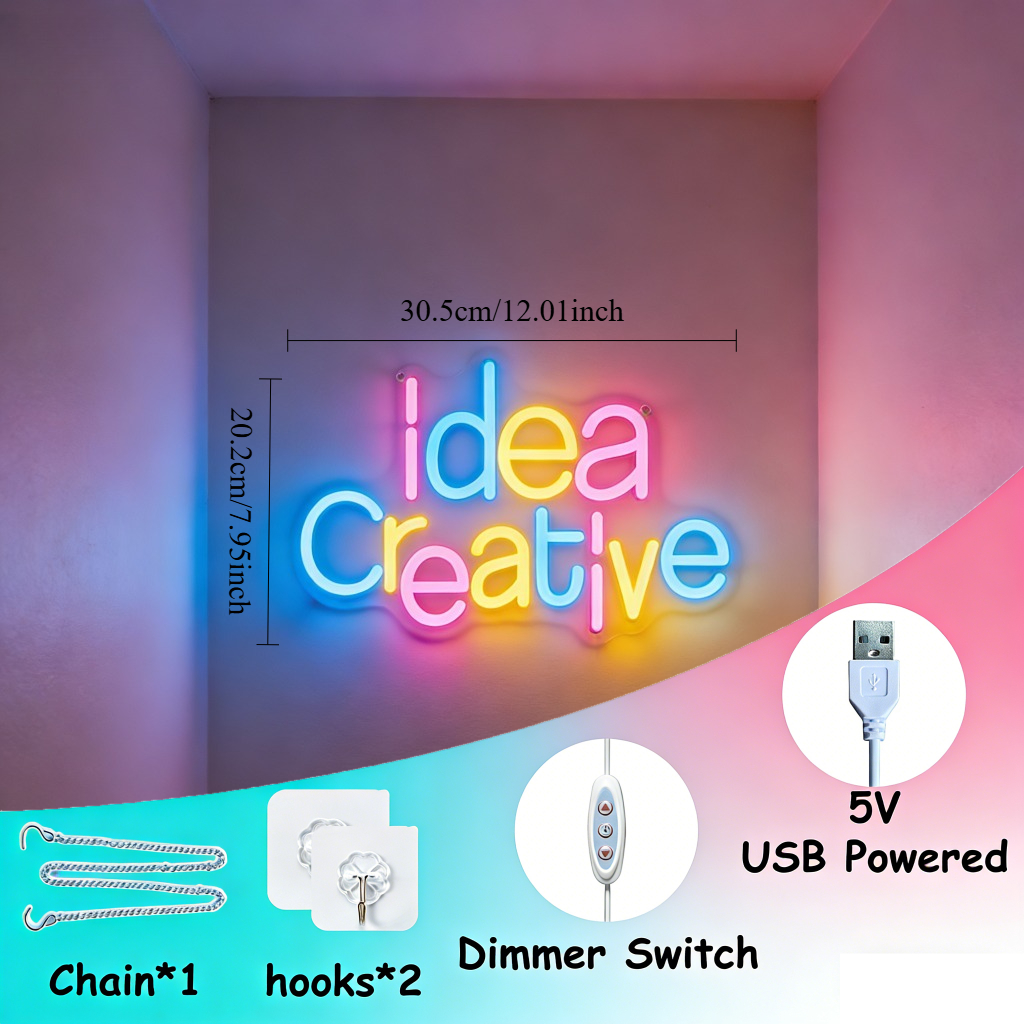 Creative Idea LED Neon Sign Gr – Bedroom Lighting Decor Ideas Bewertung und Preis