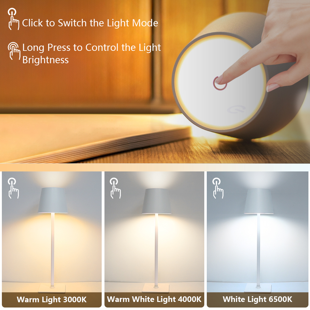 LED Rechargeable Desk Light Wi – Decor Lighting Lamps Bewertung und Preis