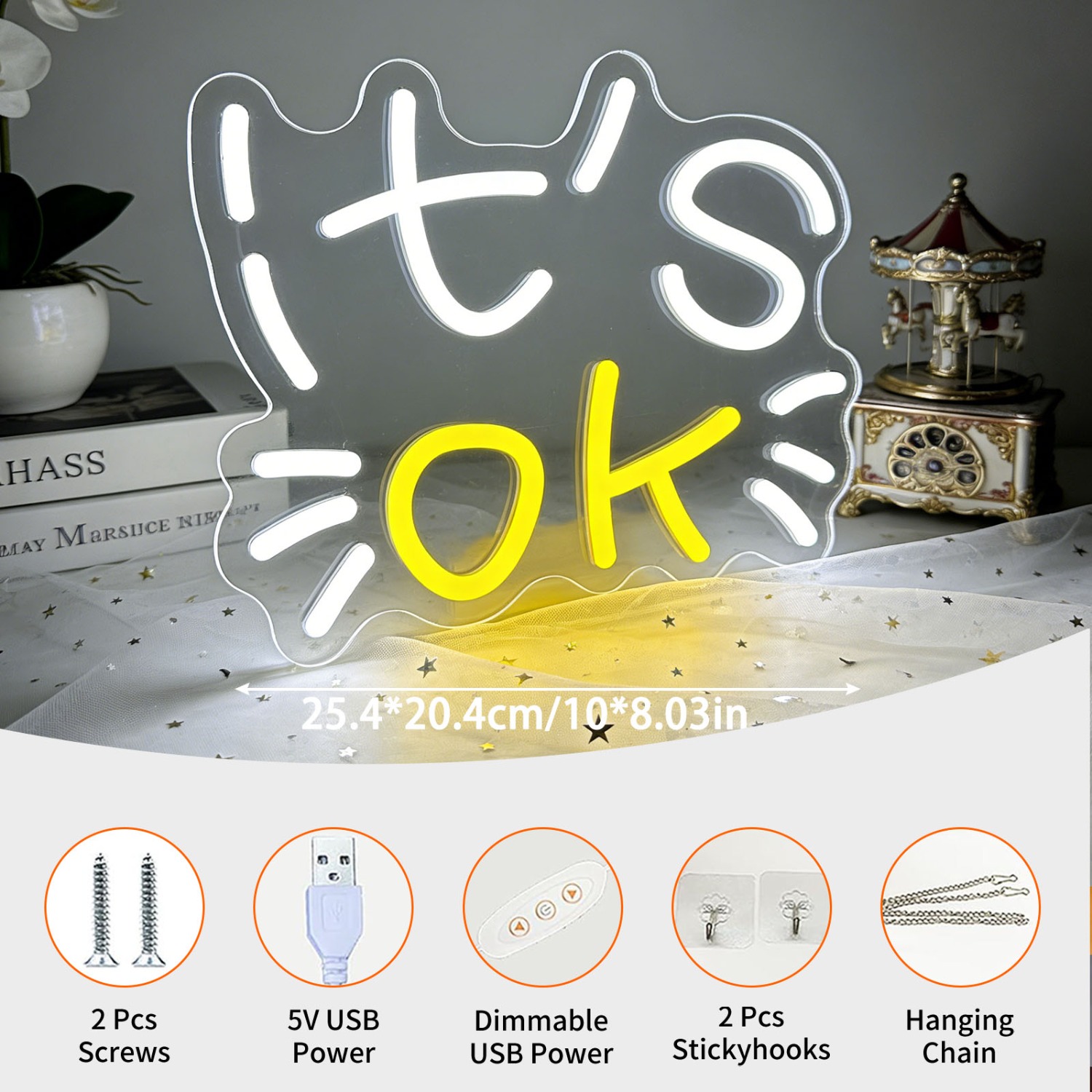 It's OK Neon Light Encouraging – Ok Lighting Decor Bewertung und Preis