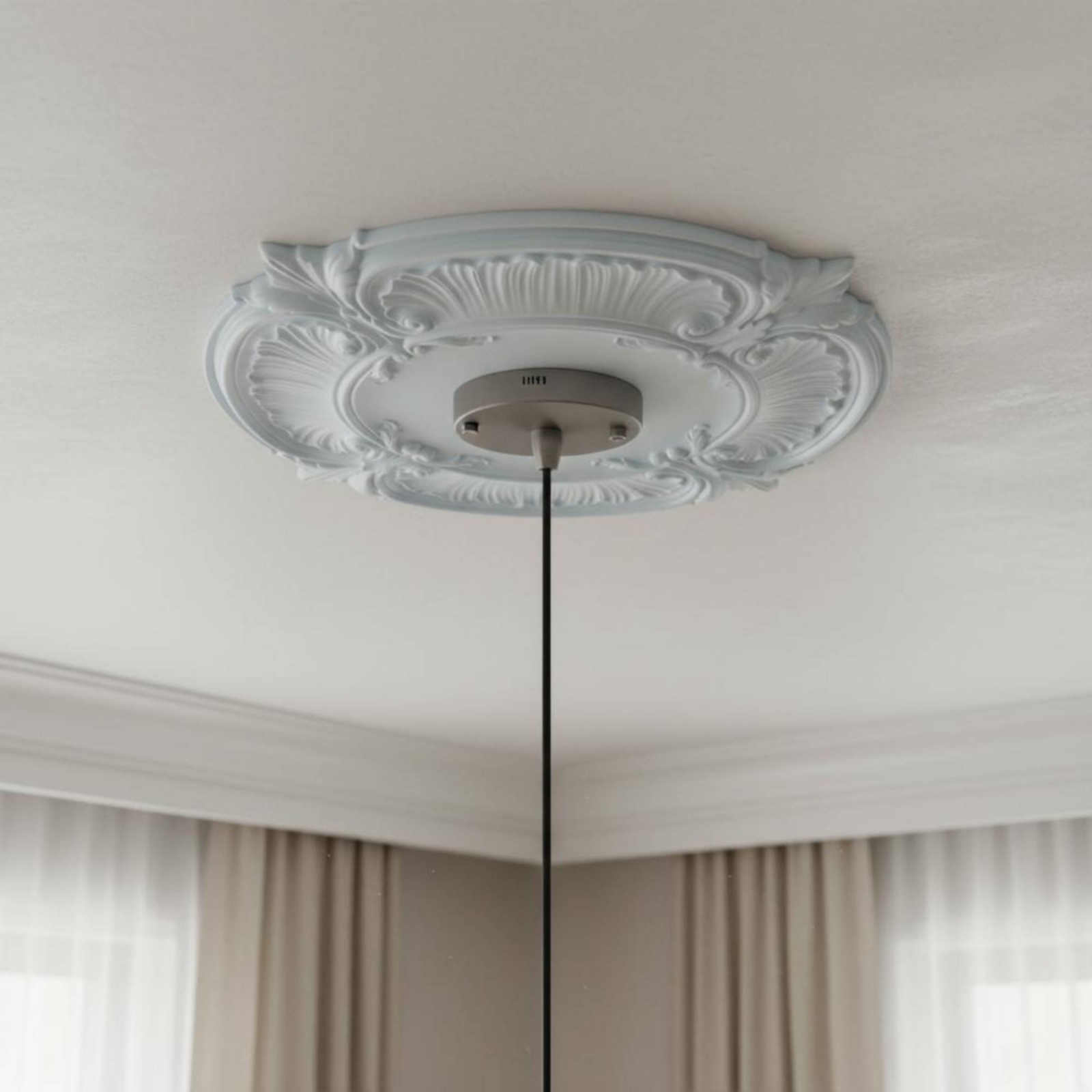 Round PU Ceiling Medallion Orn – Lighting Decoration Bewertung und Preis